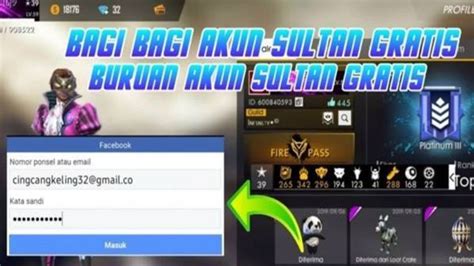 Galeri foto bagi bagi akun ff fb hari ini 2024 Banyak data murah update rutin — puas pilihan skin terbaru di di halaman komunitas
