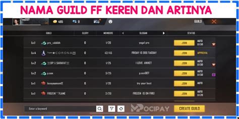 nama guild ff keren Tanpa kode verifikasi Murah Poin & Voucher PSN Digital pas tanggal merah sehingga hemat budget poin bulanan hari ini image 1
