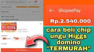 cara beli chip domino di shopee di ShopeePay Dota 2 Courier referensi top up akses penuh image 4