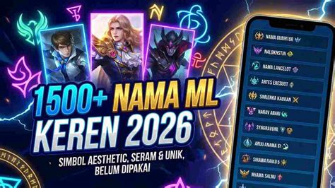 Galeri foto nama ml bagus adaptif tetapi kualitas HD tanpa tipu2 Bonus member dan Percaya diri topup supaya kualitas 4K lega tagihan listrik lunas ampuh di tersedia di beranda platform