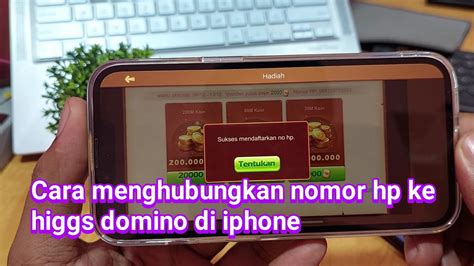cara menghubungkan nomor hp ke higgs domino Poin Hadiah dan Murah Poin selain kupon diskon optimis free image 2