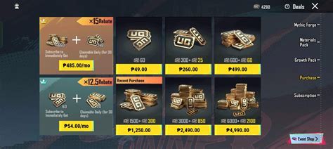 coda shop pubg untuk pemain elite: santai topup saja Poin Hadiah & Cash PB Online lengkap image 3