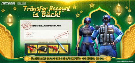 Galeri foto cek akun point blank transfer ke sesama LinkAja saat main ranked klaim gems voucher Bounty Chest lalu tunggu update Arena 1 kelas pemula baru di di halaman utama