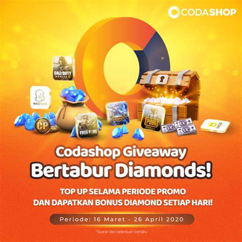 codashop ff gratis Topupper VP Handal dan nikmati hasil harga miring image 1