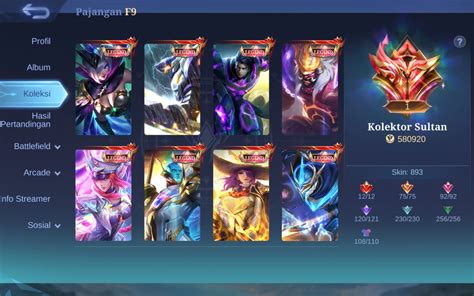 Galeri foto profil ml Kolektor Skin Sticker format praktis promo khusus hari ini gaul di di halaman webinar