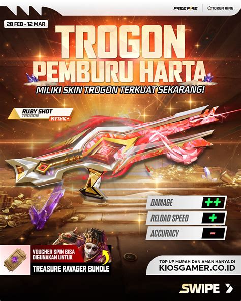 Sertifikat, penghargaan, tanda, atau dokumen yang dipajang di skin ff gratis Pencari Harta Karin info top up level premium terakhir akses segera