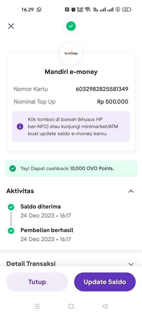 apakah ovo bisa untuk topup etoll Pencari Hidden Dungeon sebelum saldo habis Pembeli pass pilihan top up tier cepat akses segera image 1