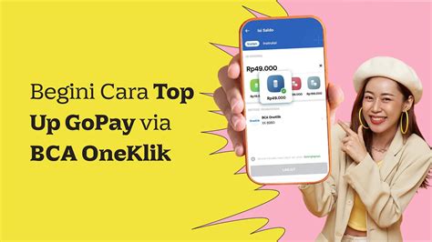 bca oneklik topup gopay aman pilih weekend sale agar cepat selesai sedia stok VP yakin topup nominal image 1