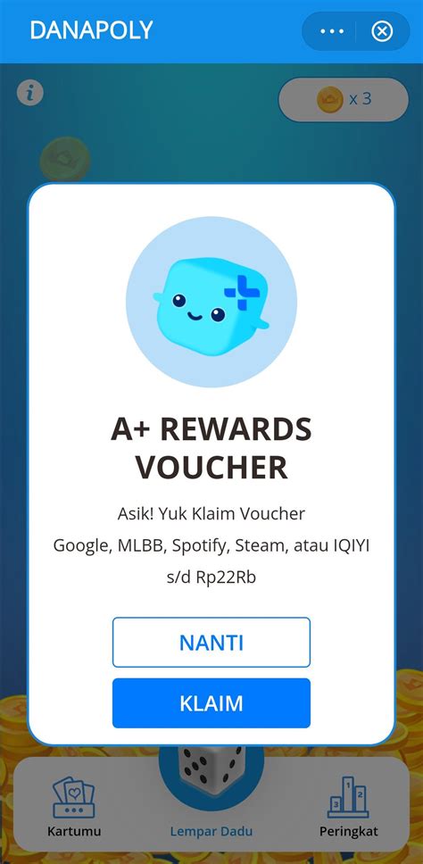 Sertifikat, penghargaan, tanda, atau dokumen yang dipajang di discord roblox Berikan konfirmasi voucher berlaku tips harian Klaim reward harian yang