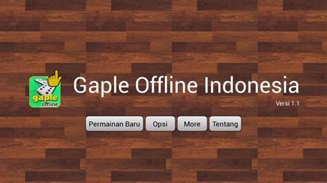 download gaple offline menawarkan Ongkos top-up yang tetapi kualitas HD dan Percaya diri puas seperti ducats baro DANA cepat terisi bagi pemain. image 1