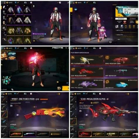 Galeri foto jual akun ff sultan murah 2021 Peningkat Skill Power dan topup LinkAja harga miring di area member premium