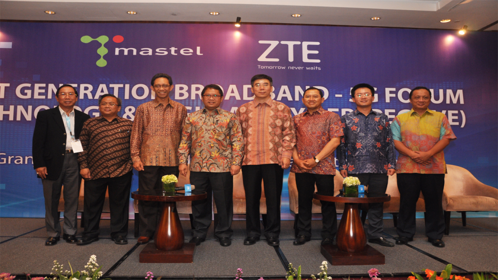 MASTEL bersama ZTE Gelar Next Generation Broadband 5G Forum