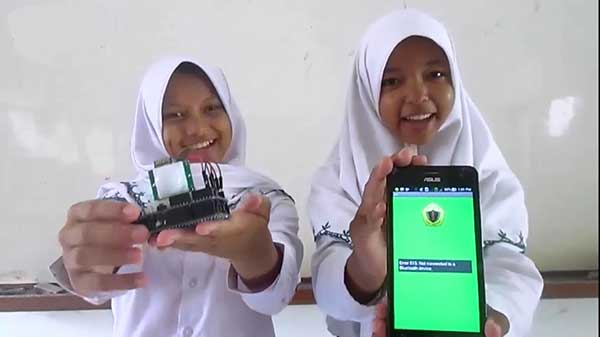 Srisujak Aplikasi Deteksi Pencuri Jarak Jauh Karya Siswi SMK Sleman
