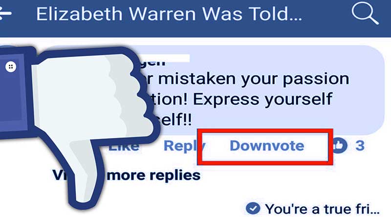 Facebook Luncurkan Tombol ‘Downvote’!