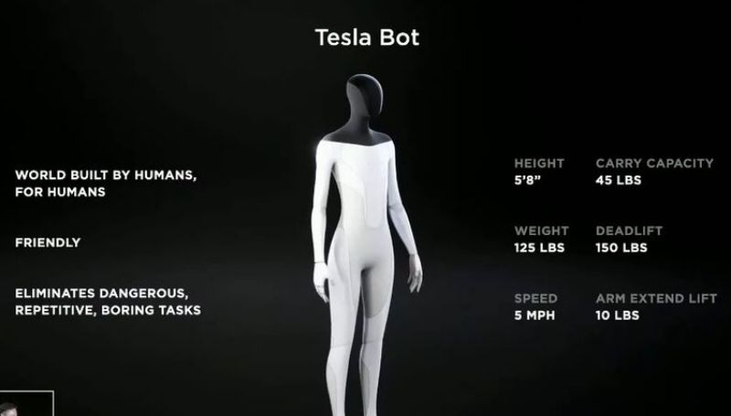 Elon Musk Perkenalkan Robot Humanoid Untuk Gantikan Tugas Manusia